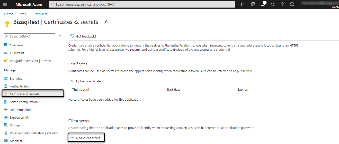 Create Access Key