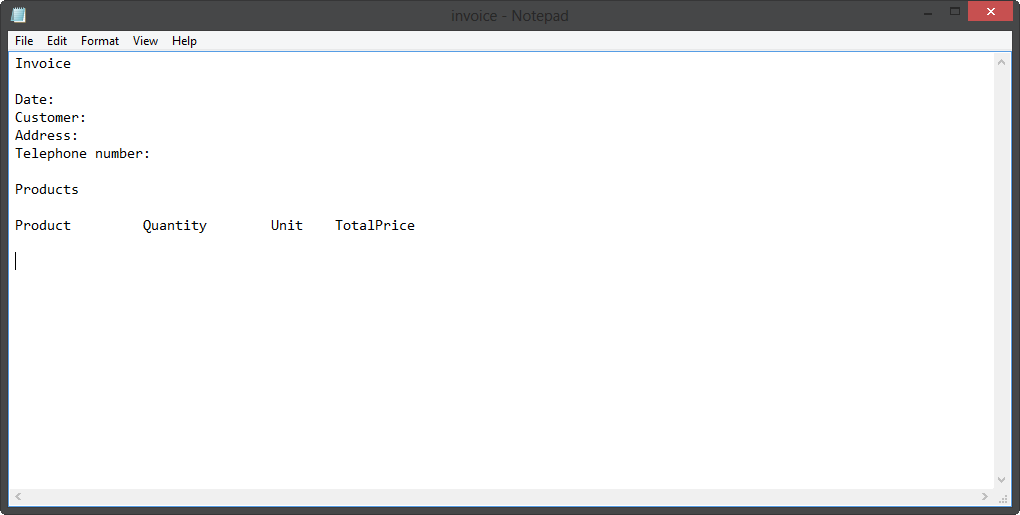 Document Templates 97
