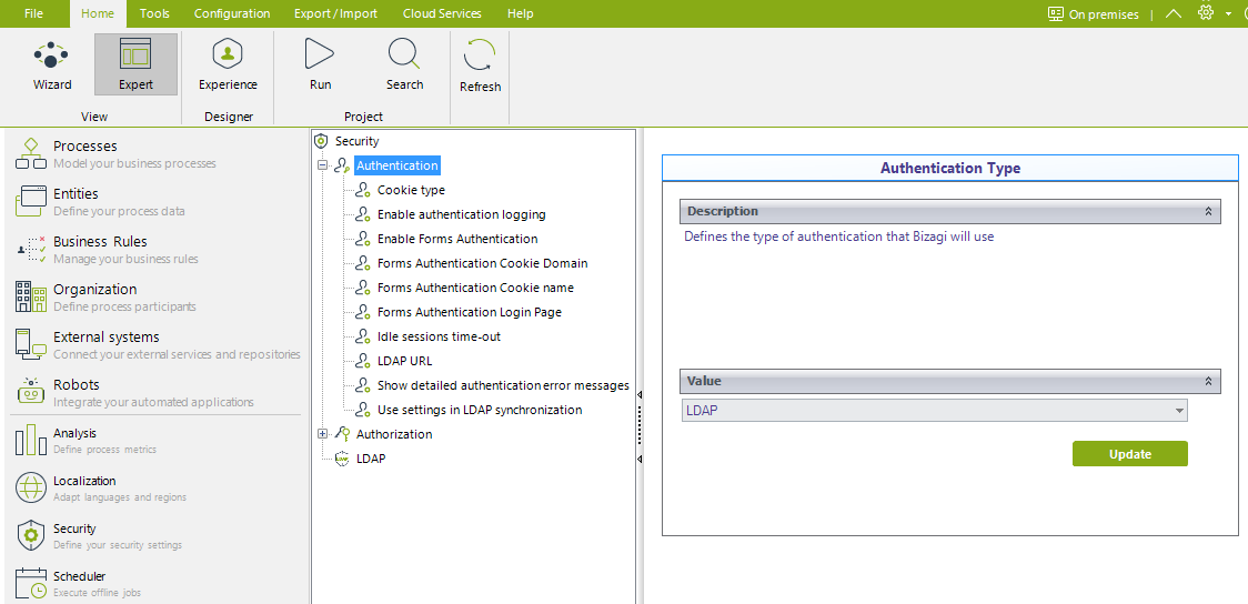 Authentication - LDAP