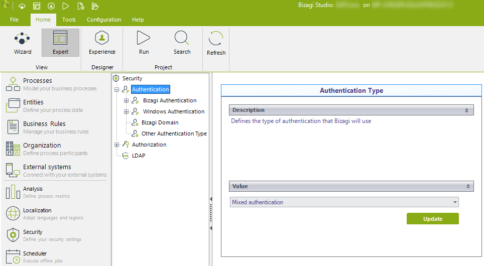 Authentication Mixed