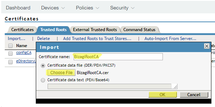 Enable Encryption