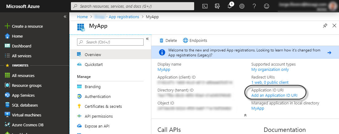 Azure Application ID