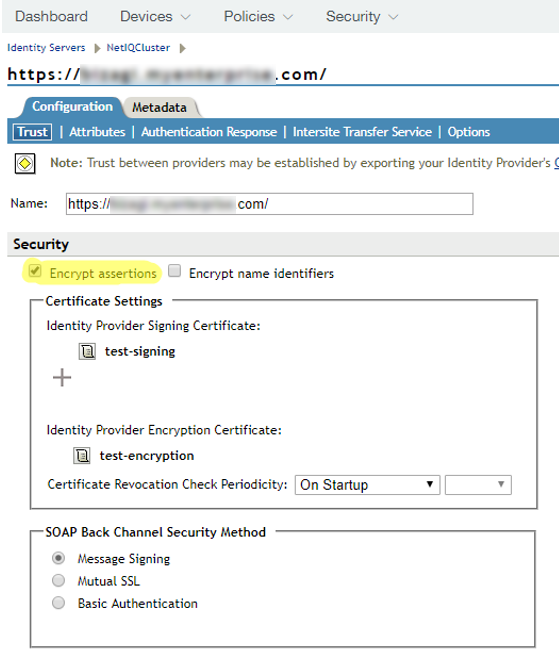 Enable Encryption