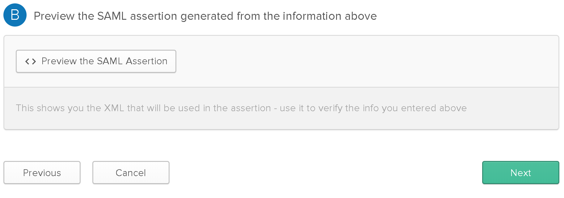 Review Configuration