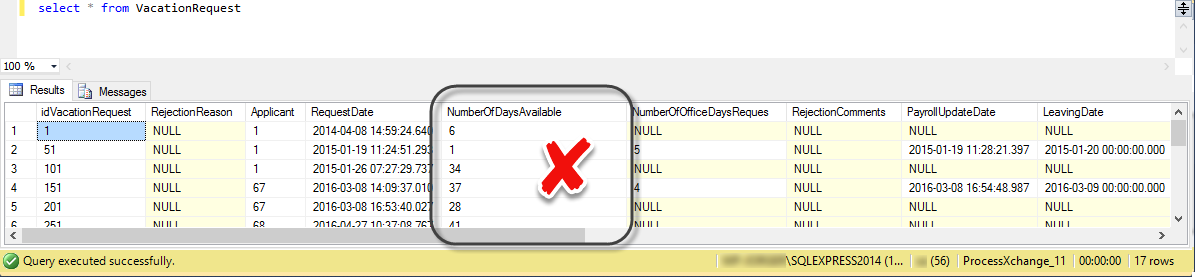 QueryResult