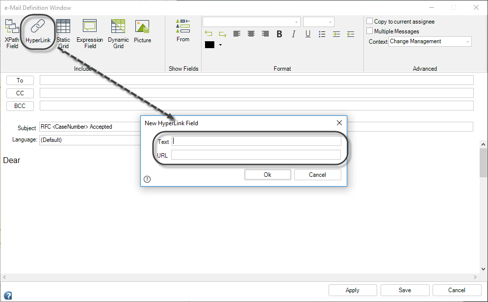 Include Hyperlinks