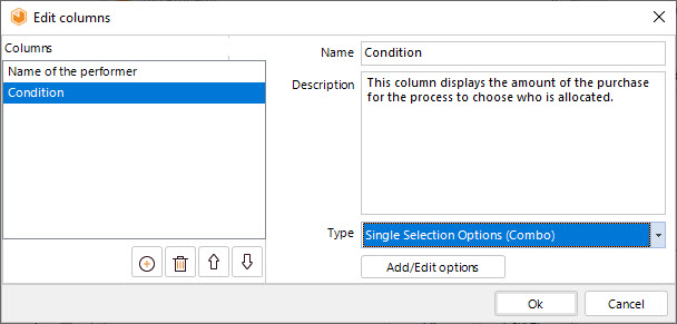 Combo Selection Definition