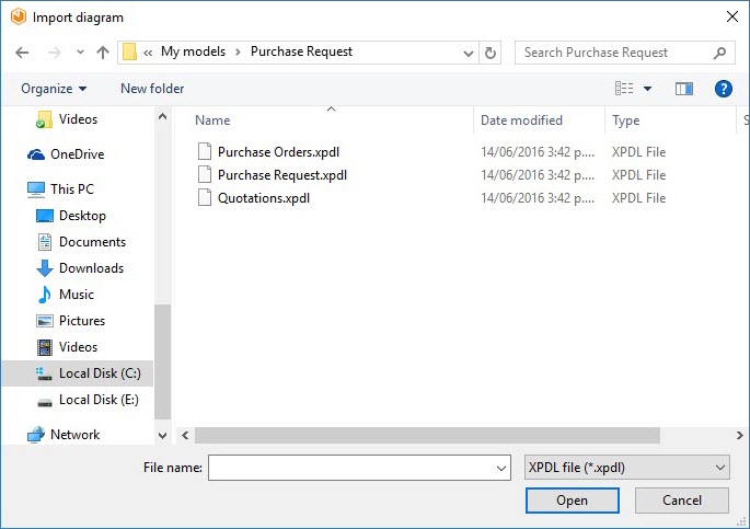 ImportfromXPDL2
