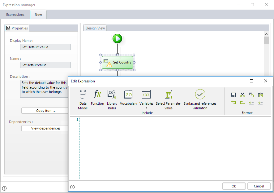 Add Expression Module