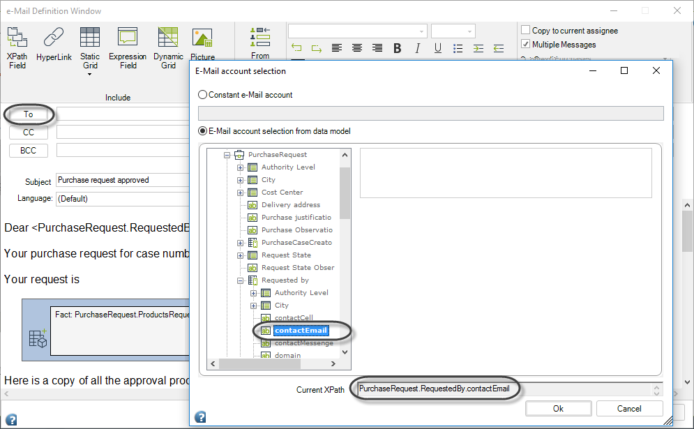 Select Data Model