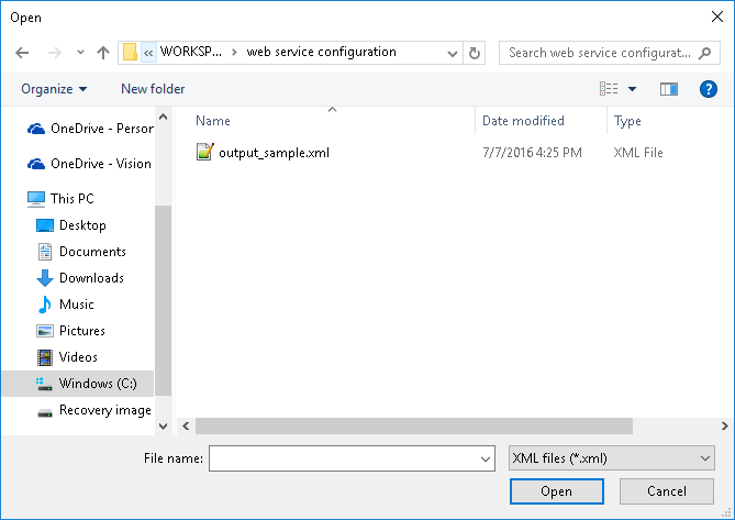 Load From XML