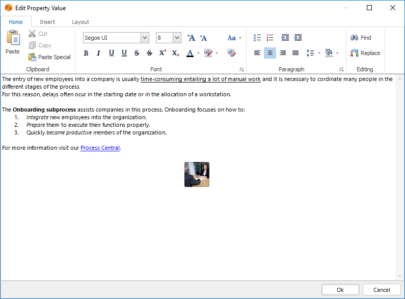 Rich Text Edit Mode