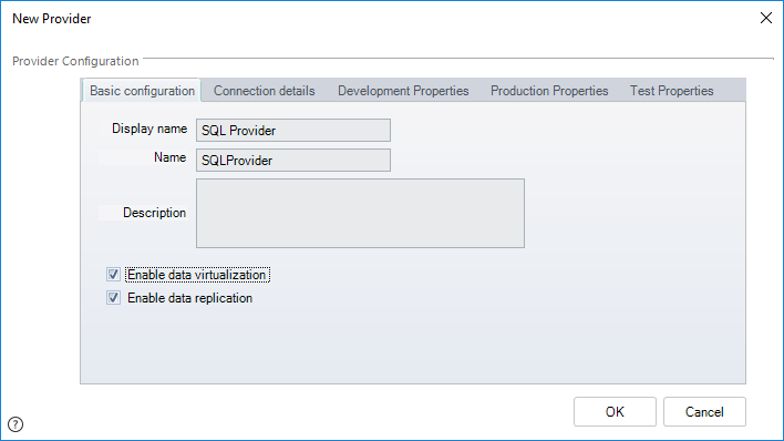 Provider Properties