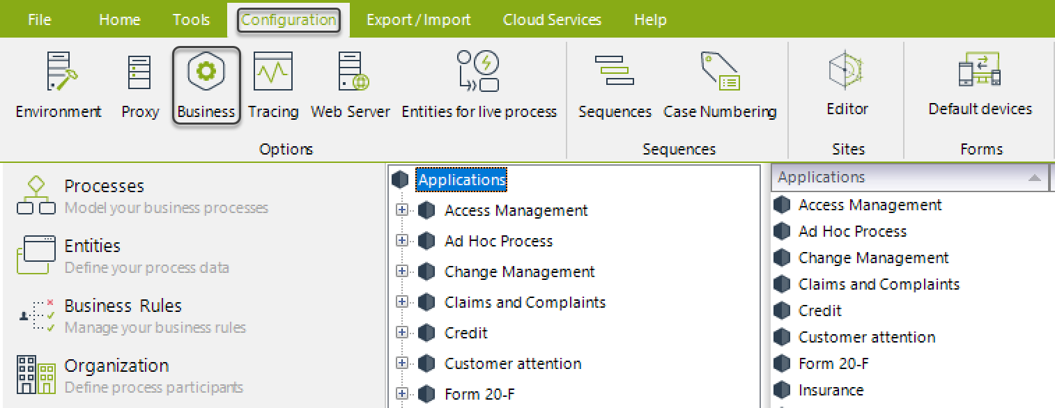 BusinessConfiguration