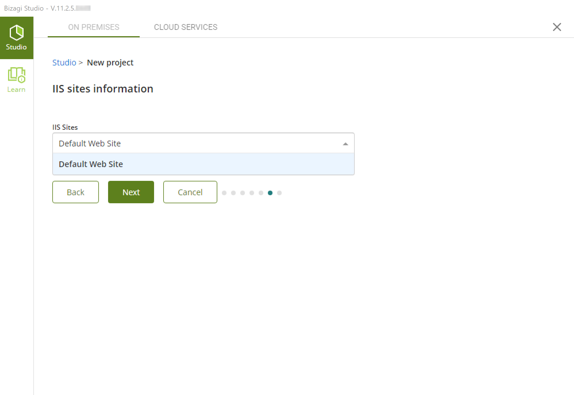 Create IIS Web Site