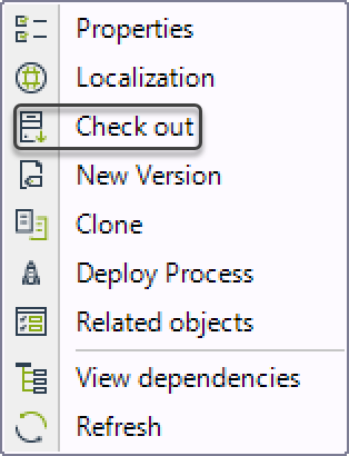 Delete Process Step 1