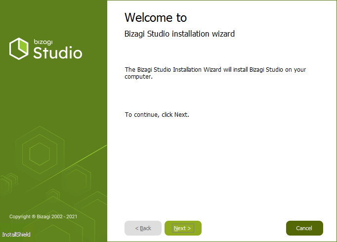 Install Bizagi Studio