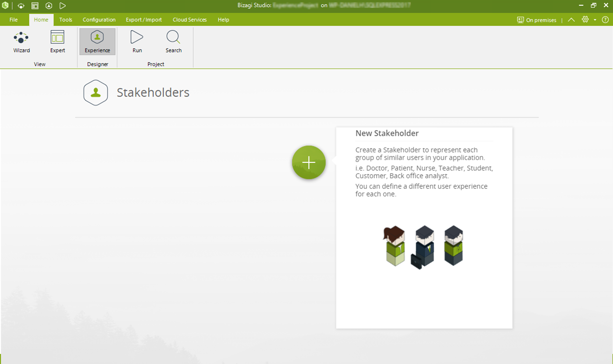 Stakeholders Definition View