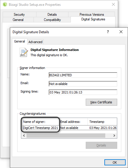 Signer Name